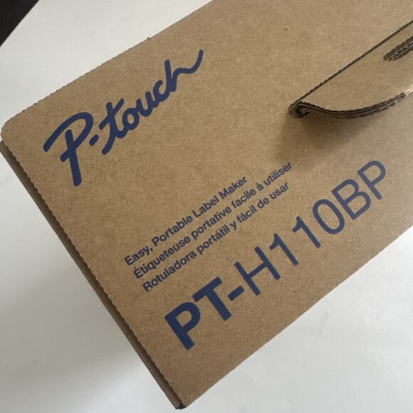 Brother P-Touch PTH110BP Easy Portable Label Maker w/INK NO CHARGER READ - Picture 10 of 10